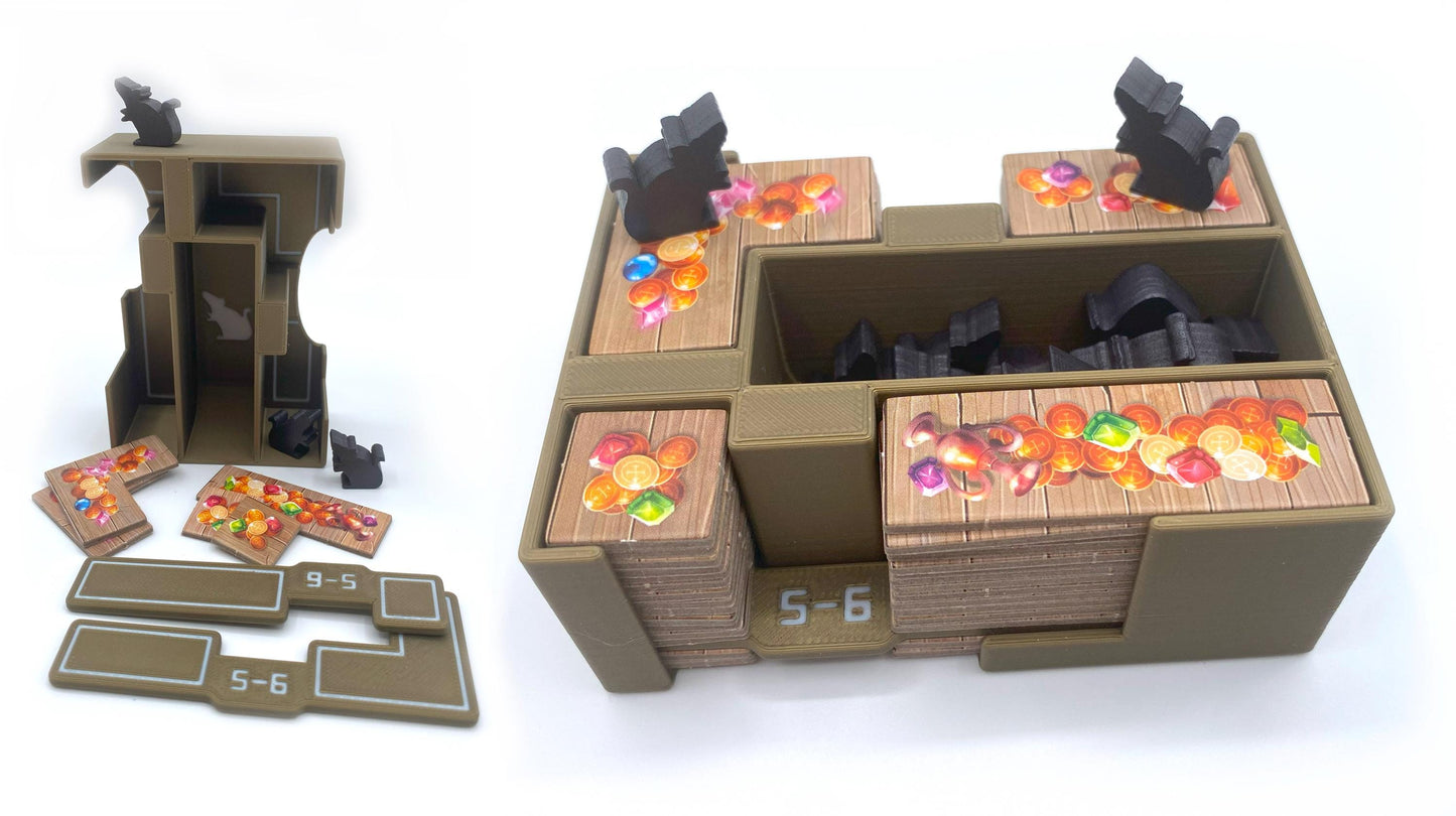 Isle of Cats (10cm Box): Insert / Organizer