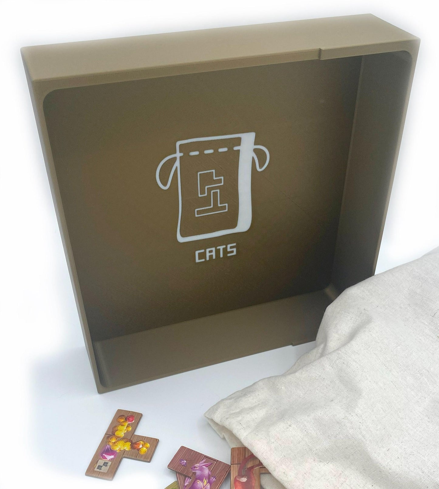 Isle of Cats (10cm Box): Insert / Organizer