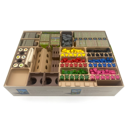 Carcassonne + Everything: Modular Storage System