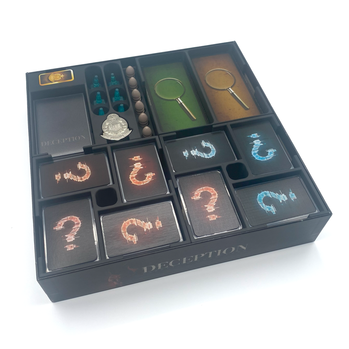 Deception: Murder in Hong Kong + Expansions – Insert / Organizer
