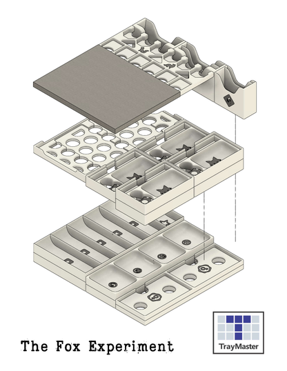 The Fox Experiment + Expansion: Insert / Organizer