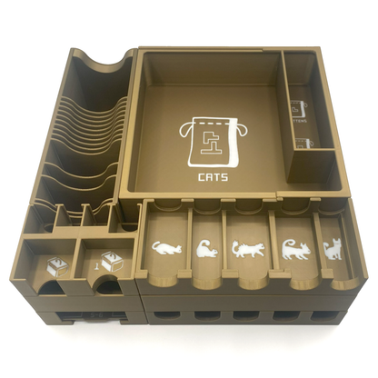 Isle of Cats (7cm Box): Insert / Organizer