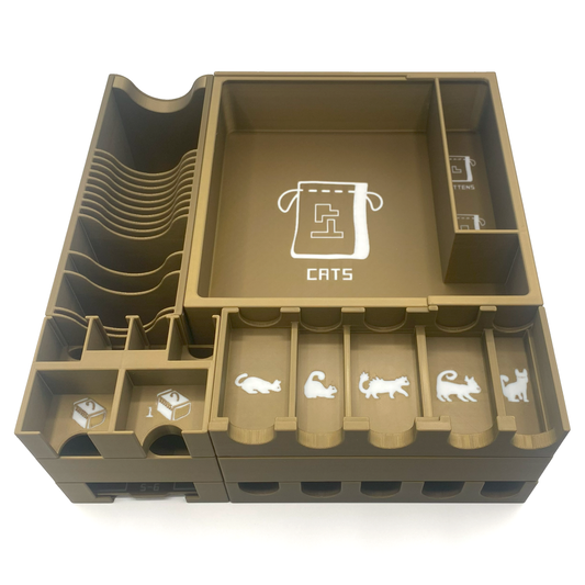 Isle of Cats (7cm Box): Insert / Organizer