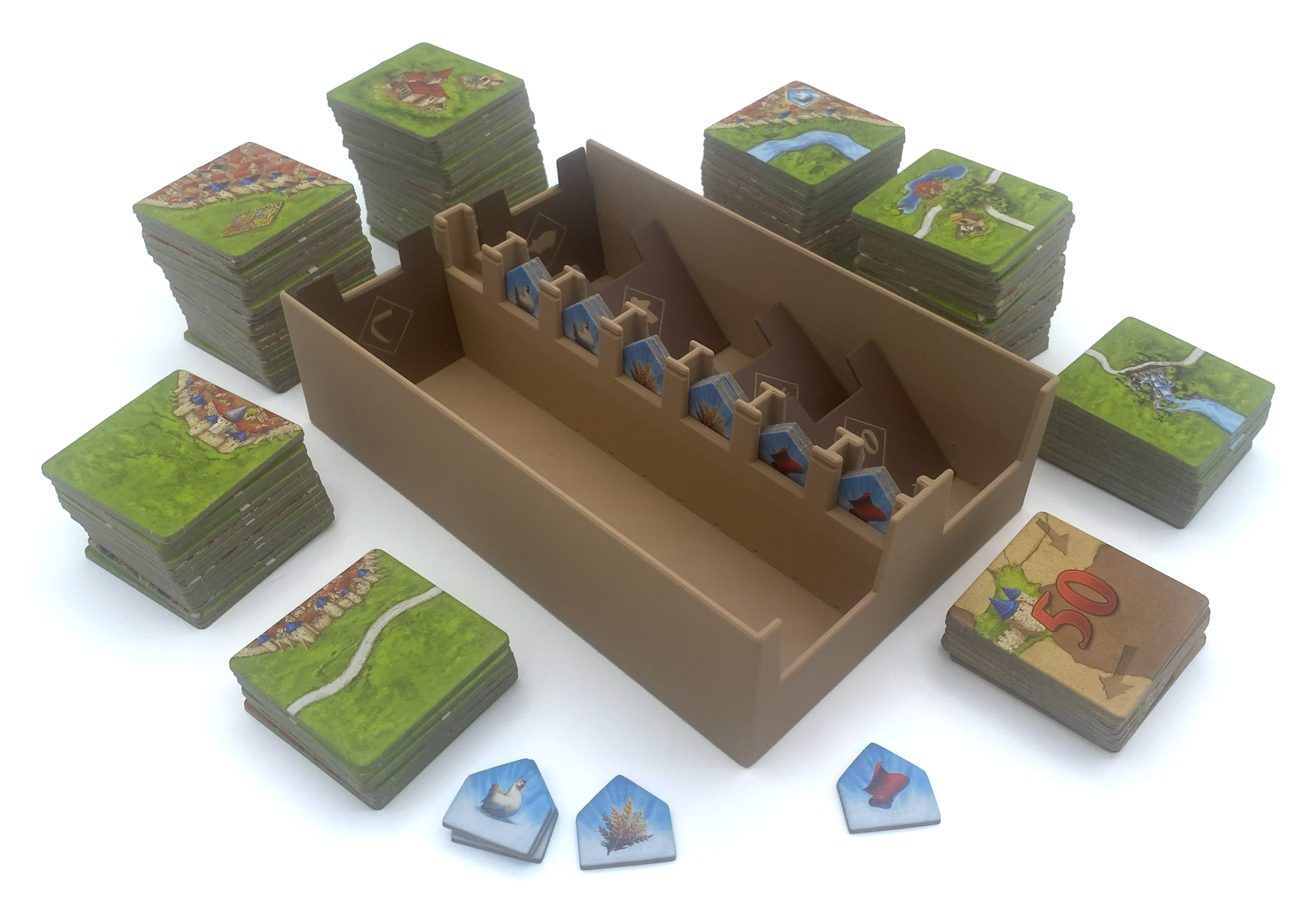 Carcassonne + Everything: Modular Storage System – TrayMaster