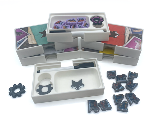 The Fox Experiment + Expansion: Insert / Organizer