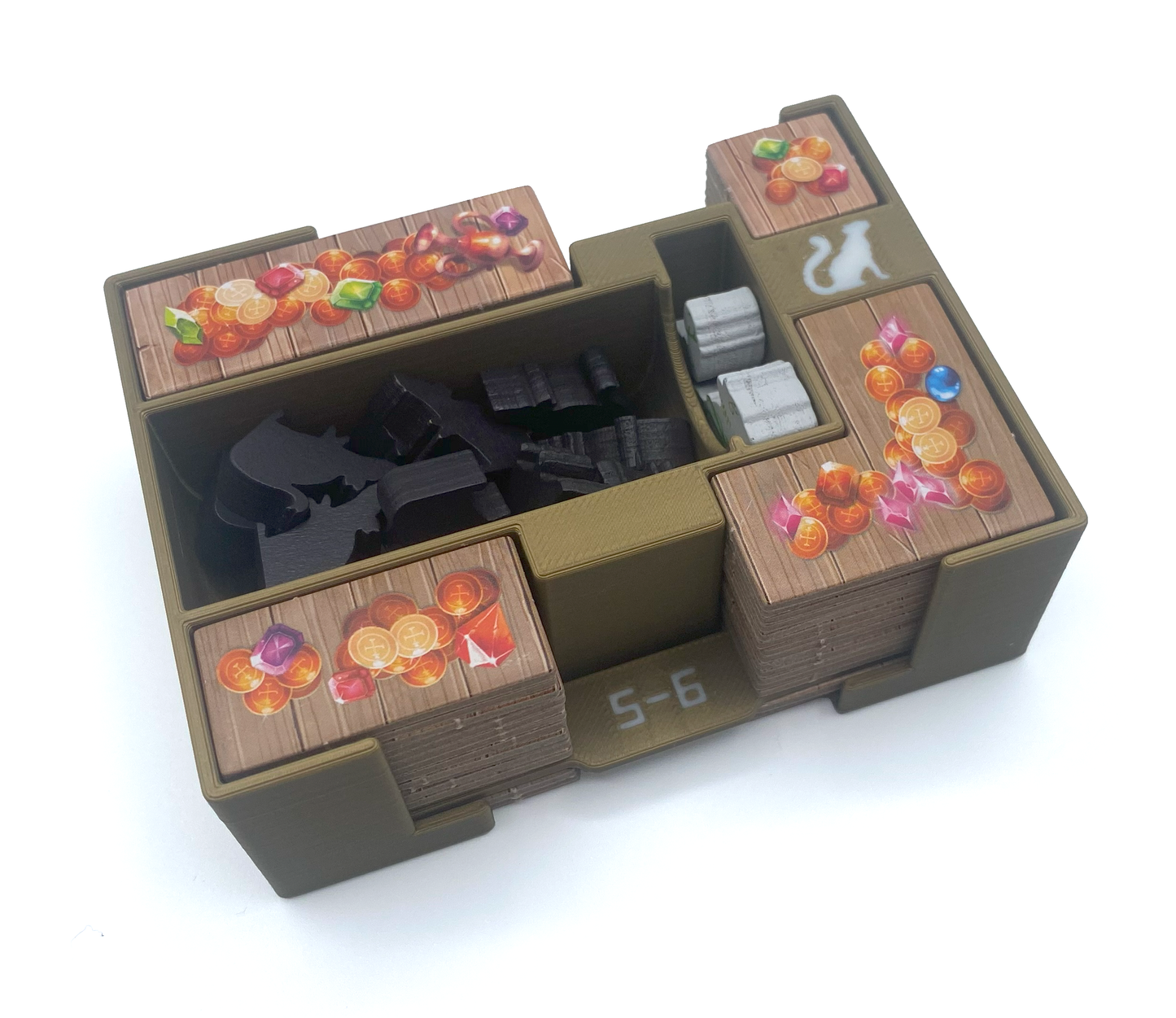 Isle of Cats (7cm Box): Insert / Organizer