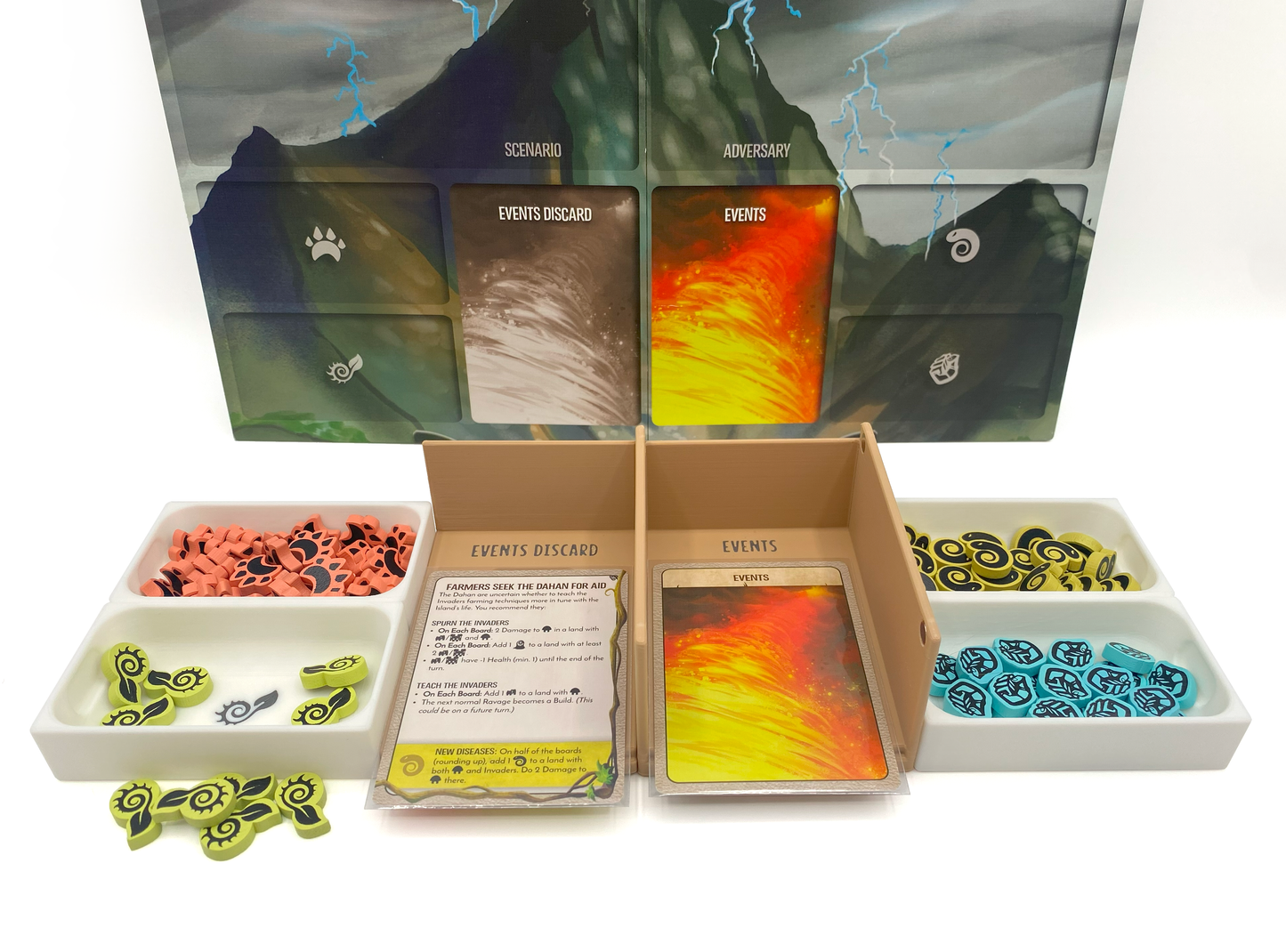 Spirit Island + All Expansions: Insert / Organizer